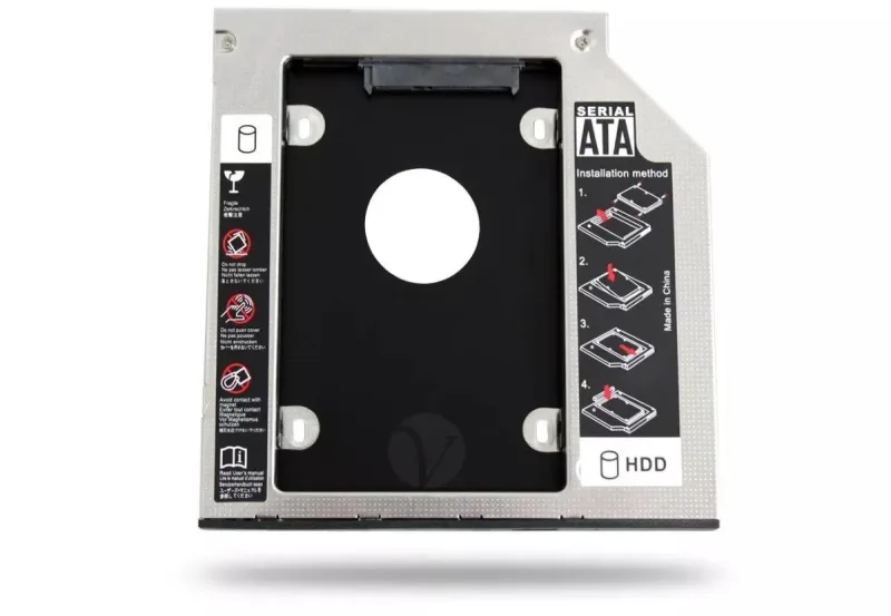 Caddy Adaptador Notebook Para Segundo Hd/Ssd 9,5Mm Sata - Mafua Info