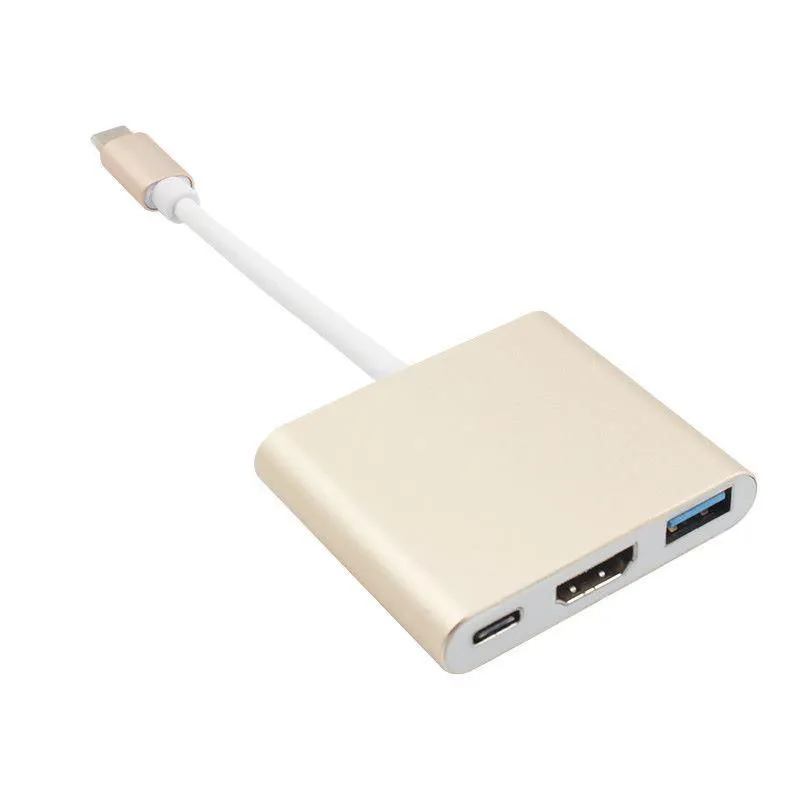 Adaptador Usb- Macbook Hdmi Usb Carregador - Mafua Info