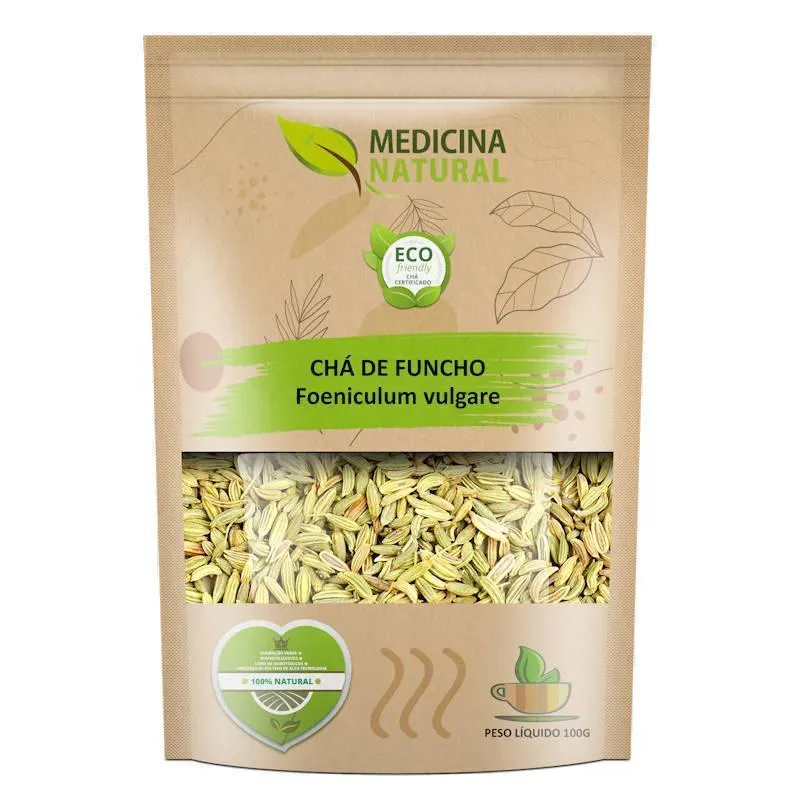 Chá De Funcho - Foeniculum Vulgare - Orgânico 100g