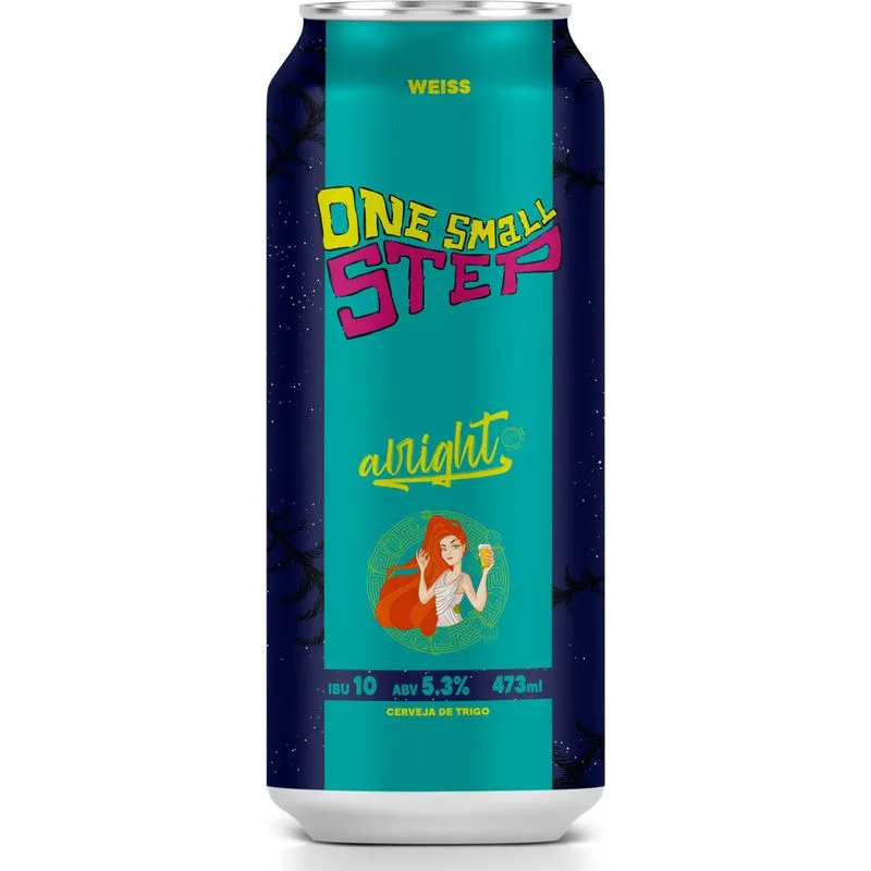 Cerveja ALRIGHT One Small Step 473ml