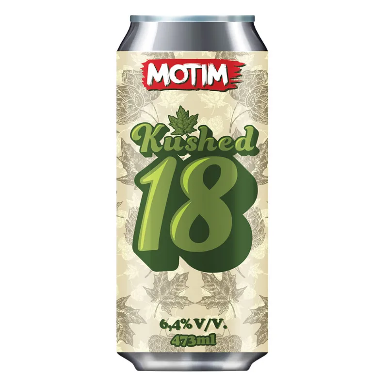 Cerveja Motim Kushed 18 473ml