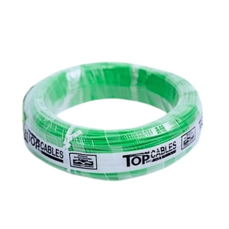 Cabo Elétrico Top Cables 2,5mm 100 Metros Verde (MP)