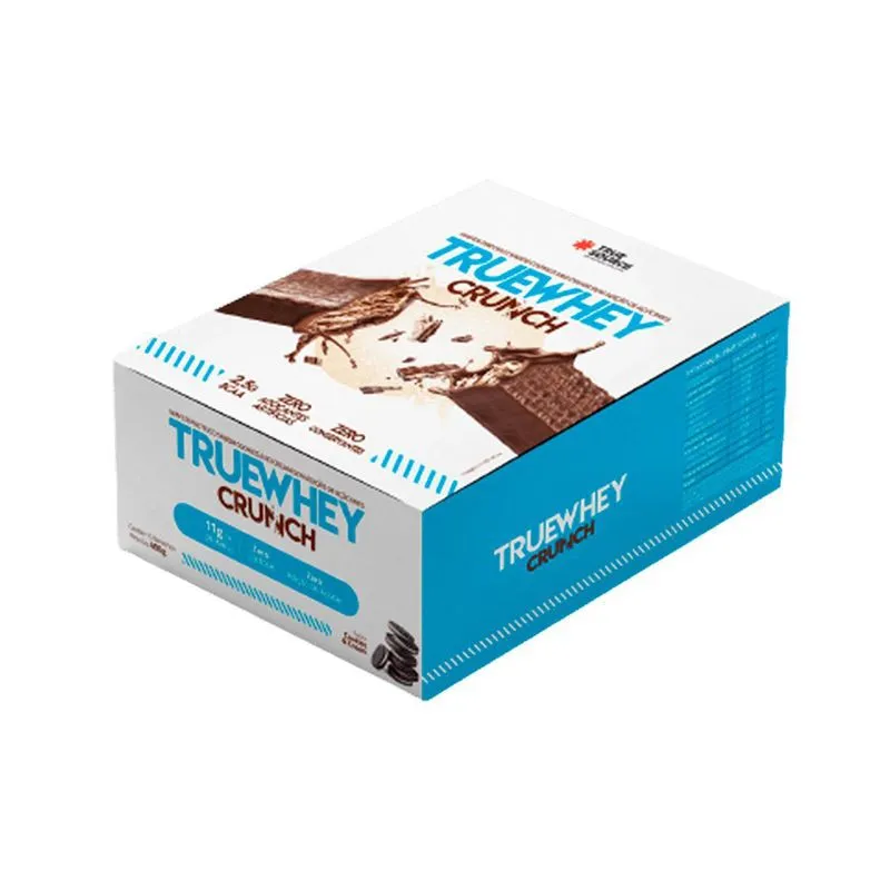 Barra Proteína Wafer True Whey Crunch (12x40g) - True Source