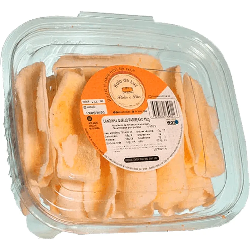 BEIJU CANOINHA DA LUZ PARMESÃO 150G