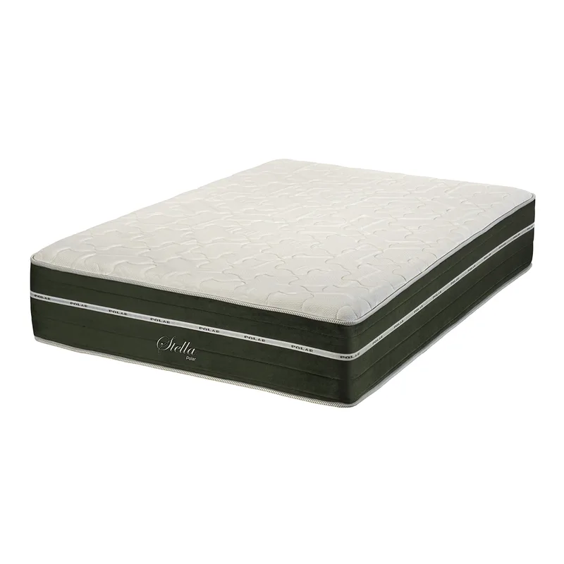 Colchão Casal Stella Polar 138x188x38cm Verde Verde