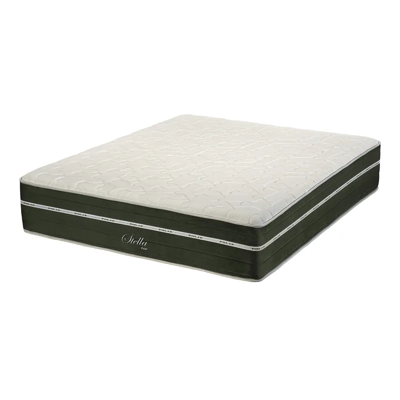 Colchão Casal Stella Queen Polar 158x198x30cm Verde Verde