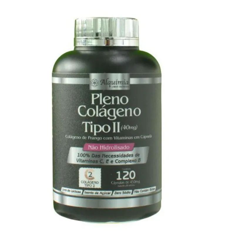Pleno Colágeno Tipo Ii Com 120 Caps Alquimia