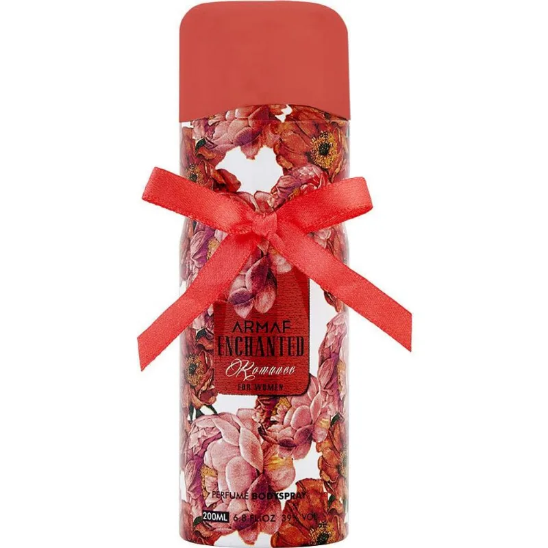 Água De Cheiro Feminino Armaf Enchanted Romance Perfume Spray Corporal 200 Ml