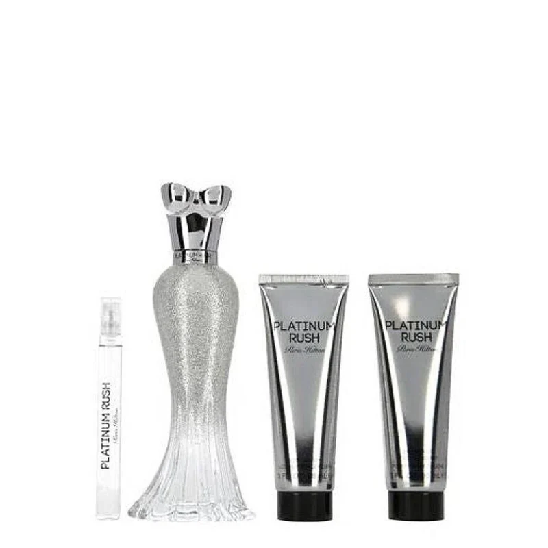 Paris Hilton Platinum Rush Woman 4pcs Set EDP 100ml+10ml+90ml BL+90ml 100ML+10ML+90ML +90ML