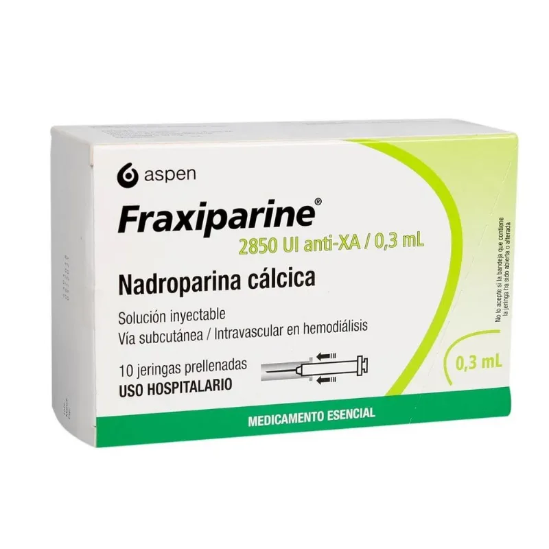 Fraxiparine 0.3 Ml Inyectable Caja con 10 Jeringas Prellenadas