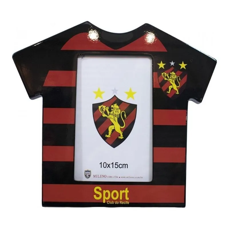 Porta Retrato Camisa Futebol Foto 10x15 Cm - Sport Recife