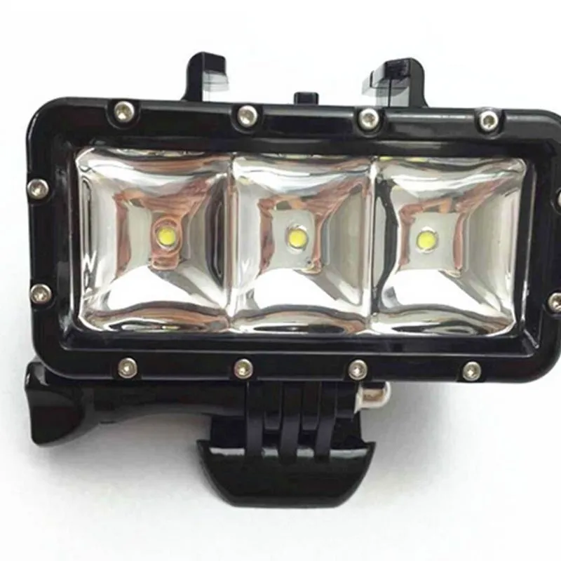Luminária Flash Light À Prova D'Água para GoPro e Similares
