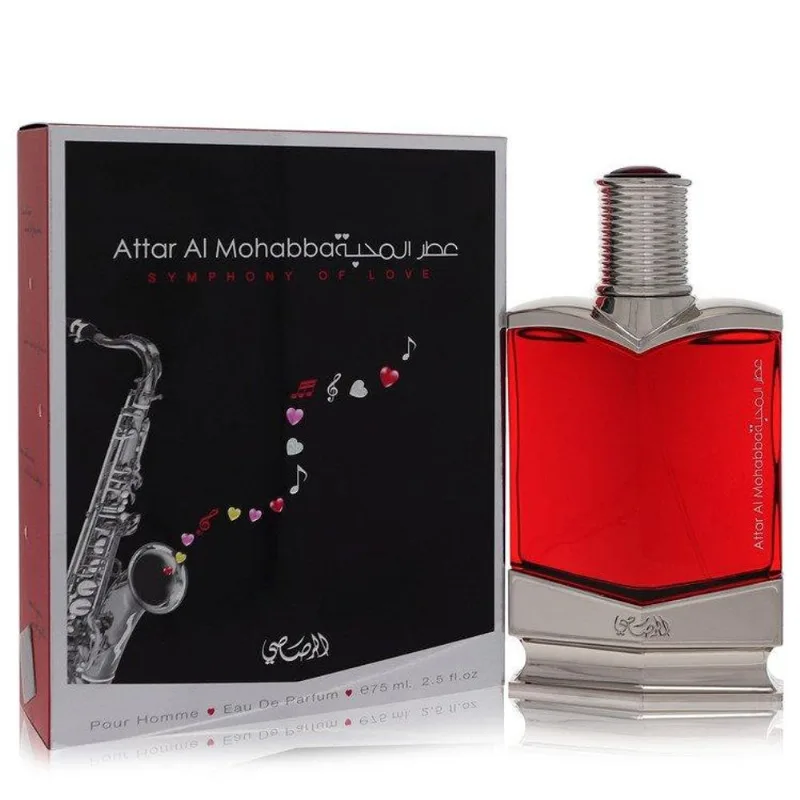 Col. Masculino Attar Al Mohabba Rasasi 75 Ml Eau De Parfum