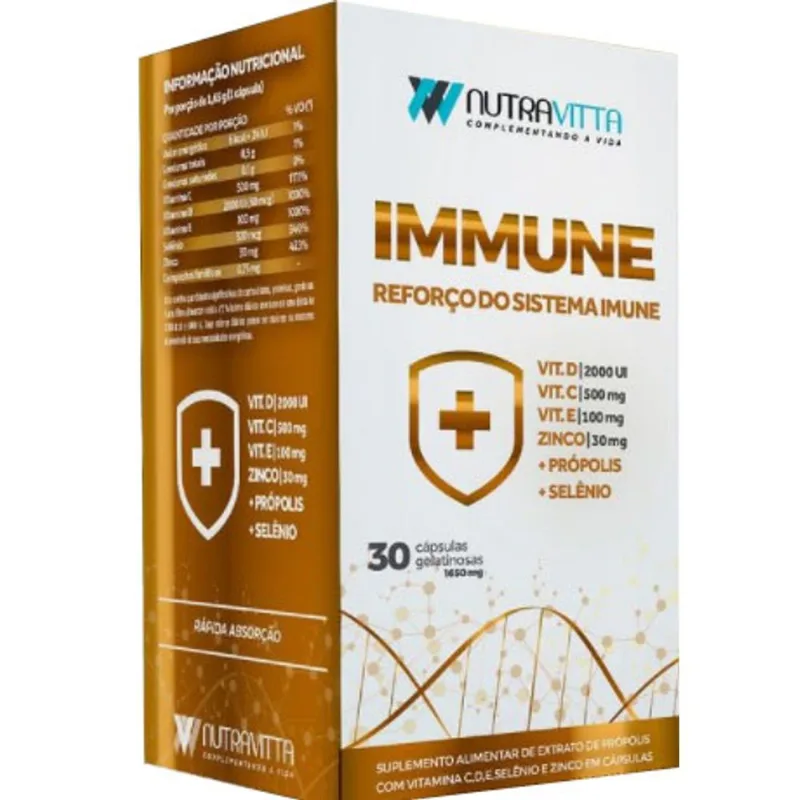 Nutravitta Immune 30 Cápsulas NUTRA VITTA IMMUNE 30CAP