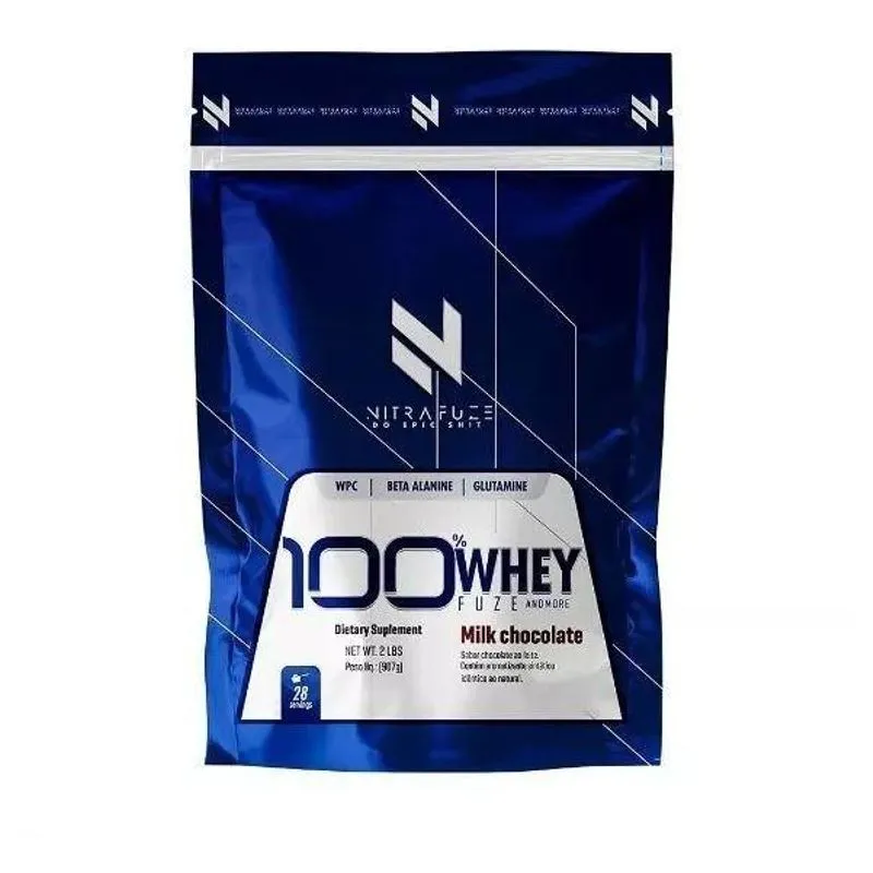 100 Whey Fuze Refil 907g - Chocolate