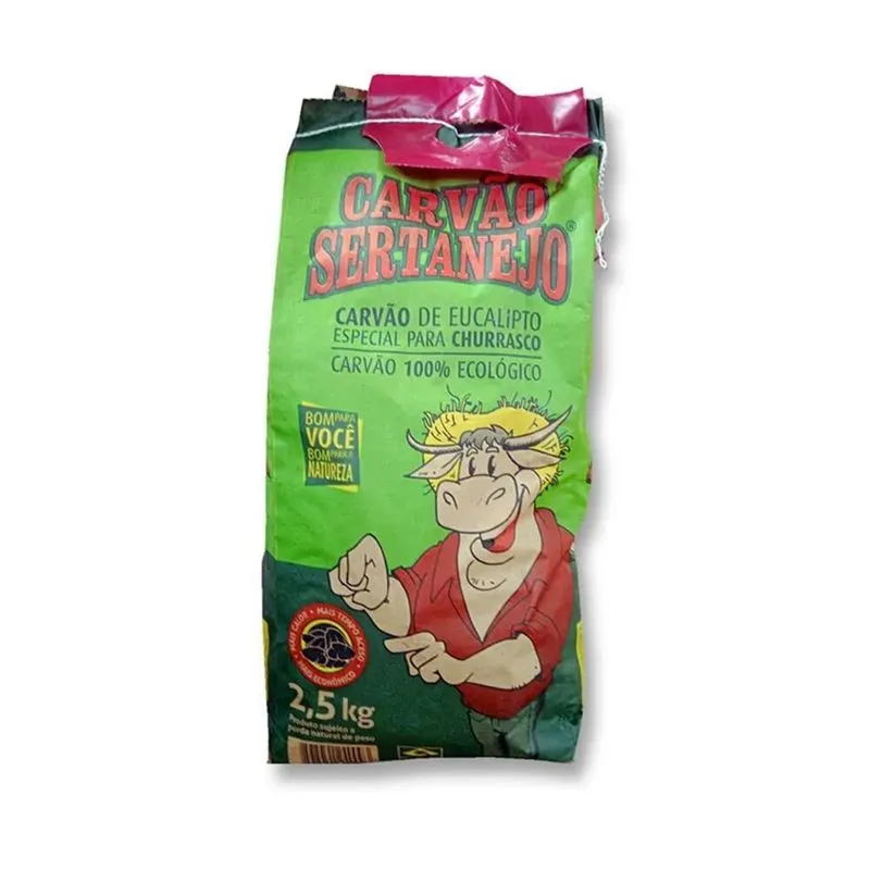 CARVAO VEGETAL FOGO SERTANEJO DE ALGAROBA 2KG