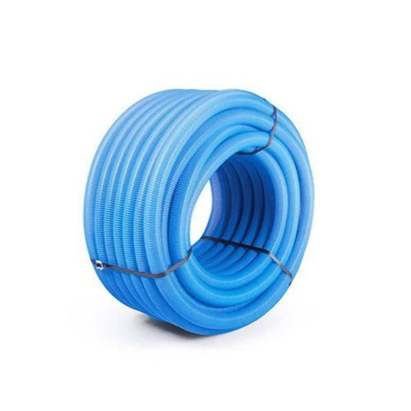 Mangueira Piscina Azul Transparente 1.1/2'' 25 Metros Resistente aos Raios U.V Variação Temperatura