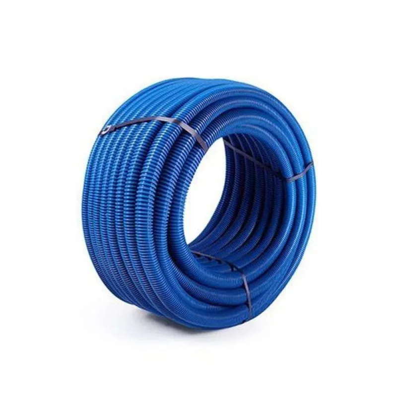 Mangueira para Piscina Azul 1.1/2'' 25 Metros - Flutuante e Flexível UV Resistente