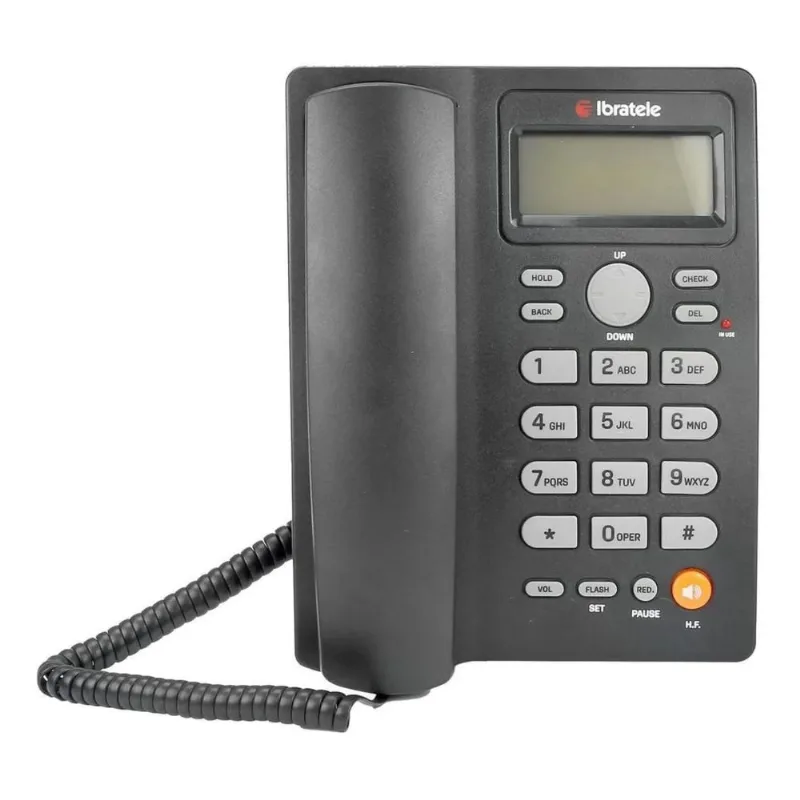Telefone com Fio Capta Sta Preto 4564 - Ibratele