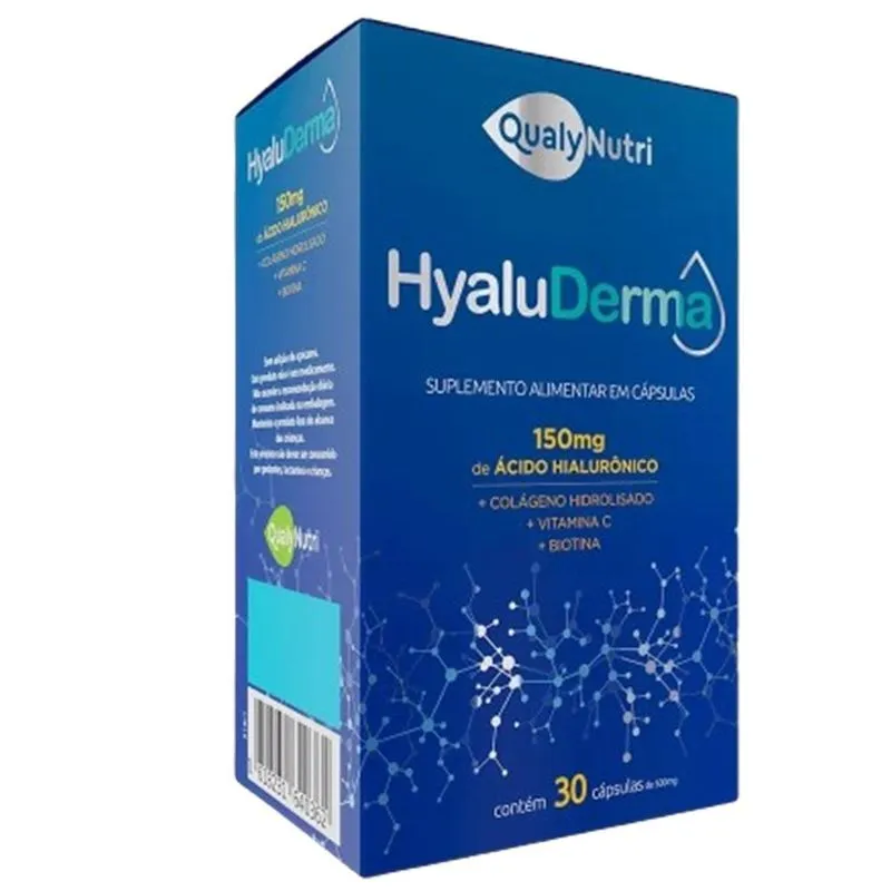 Qualynutri Hyaluderma 150mg - 30 Cápsulas