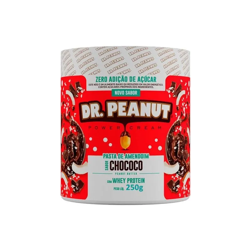 Pasta De Amendoim - 250g Chococo Com Whey - Dr. Peanut