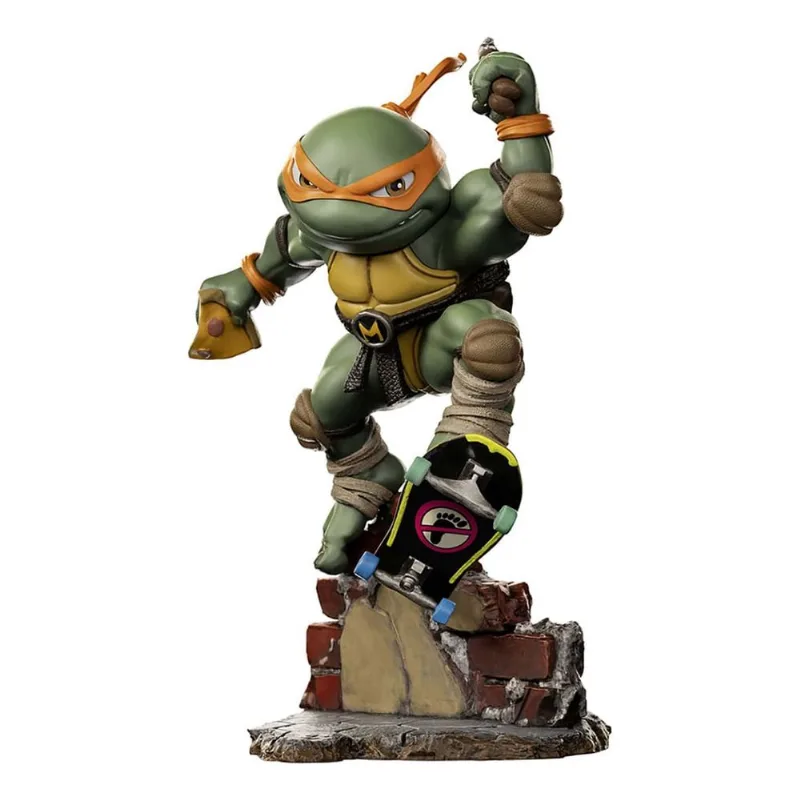 Figura Minico Michelangelo Tortugas Ninja 61922 Iron Studios