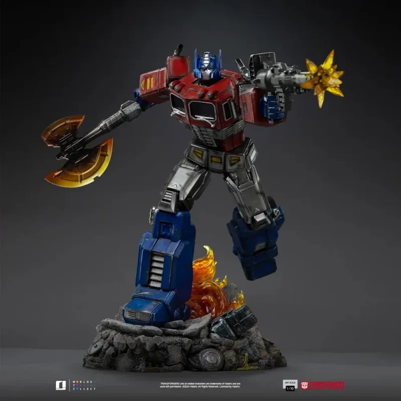 Estátua Optimus Prime ? Transformers ? Demi Art Scale 1/20 ? Iron Studios