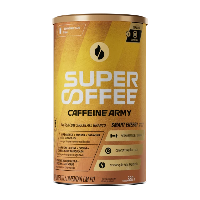SuperCoffee Paçoca com Chocolate Branco 380g