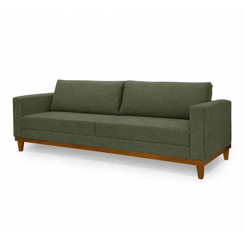 Sofa 2 Lugares Manhattan 200cm Verde Escuro 4225 - Art Brasil