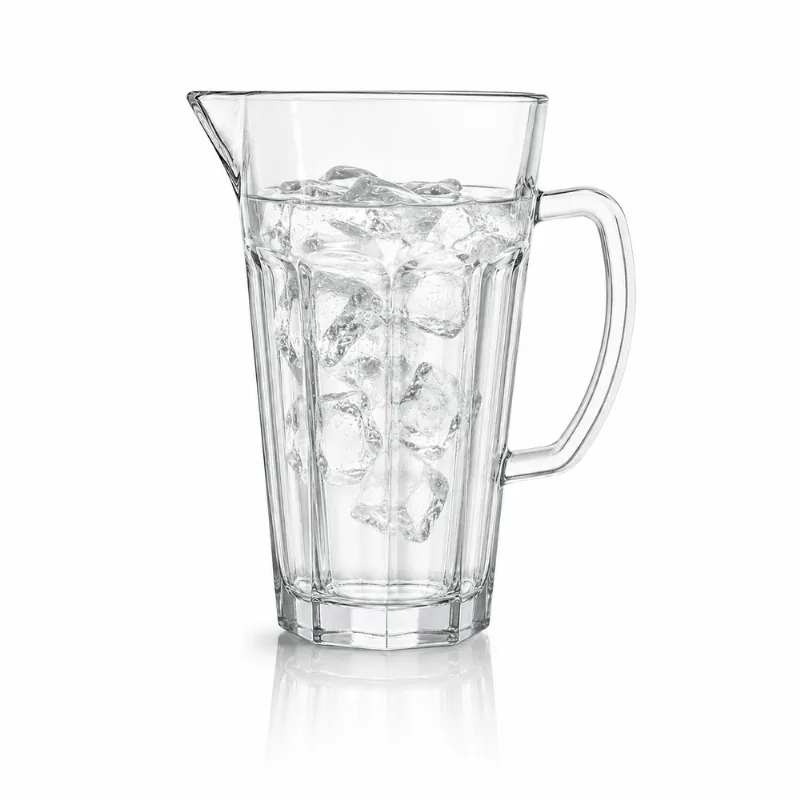 Jarra de Vidrio Botella Jugo Agua Limonada Gaseosa Bebida Aston 1200ml