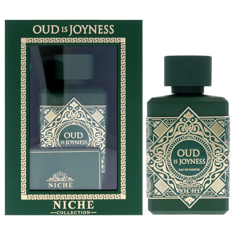 Khalis Niche Collection - Oud Is Joyness by Khalis for Men - 3.4 oz EDP Spray 3.4 oz