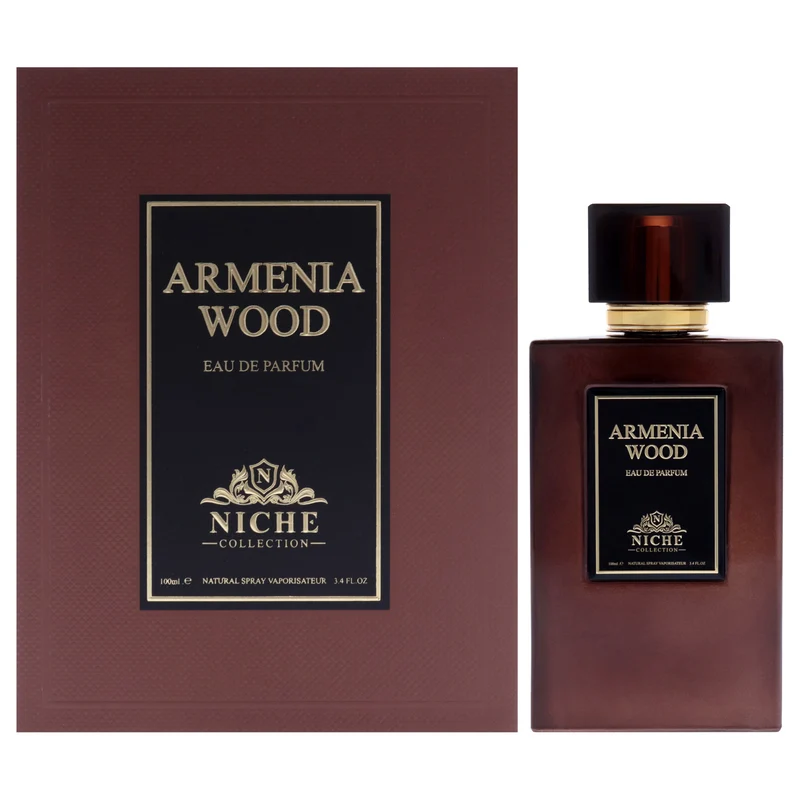 Khalis Niche Collection - Armenia Wood by Khalis for Men - 3.4 oz EDP Spray 3.4 oz