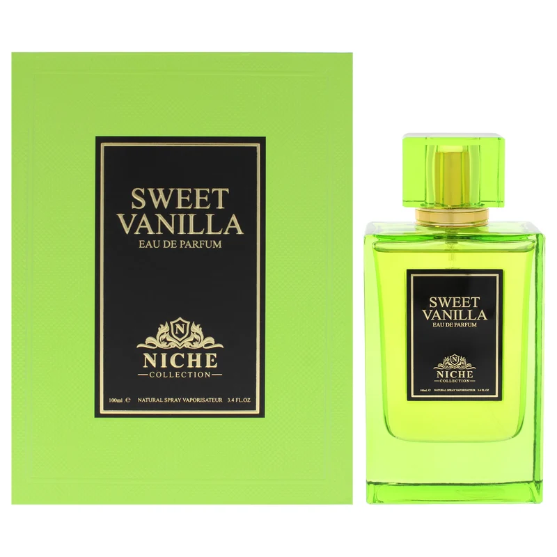 Khalis Niche Collection - Sweet Vanilla by Khalis for Unisex - 3.4 oz EDP Spray 3.4 oz