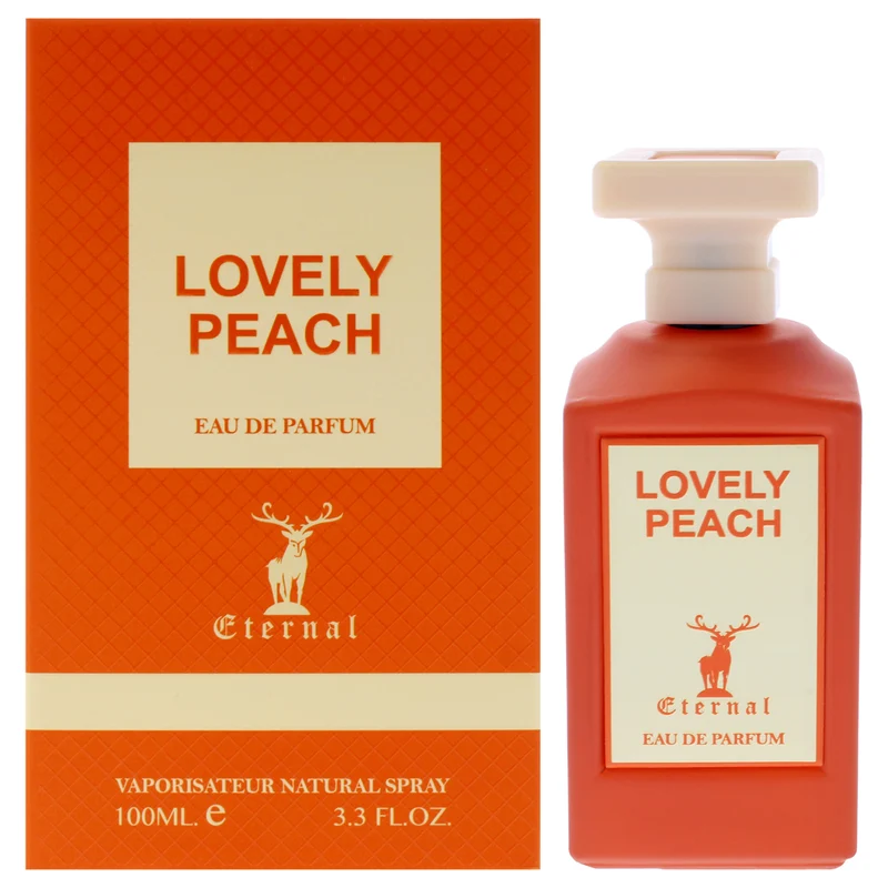 Khalis Eternal Collection - Lovely Peach by Khalis for Women - 3.4 oz EDP Spray 3.4 oz