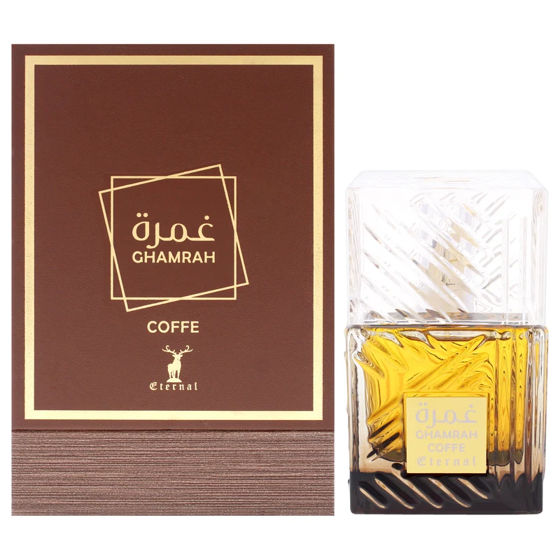 Khalis Eternal Collection - Ghamrah Coffe by Khalis for Men - 3.4 oz EDP Spray 3.4 oz