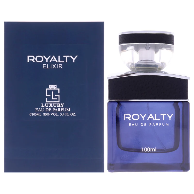 Khalis Luxury Collection - Royalty Elixir by Khalis for Men - 3.4 oz EDP Spray 3.4 oz