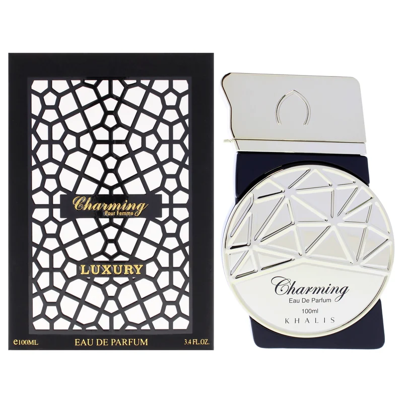 Khalis Luxury Collection - Charming by Khalis for Women - 3.4 oz EDP Spray 3.4 oz