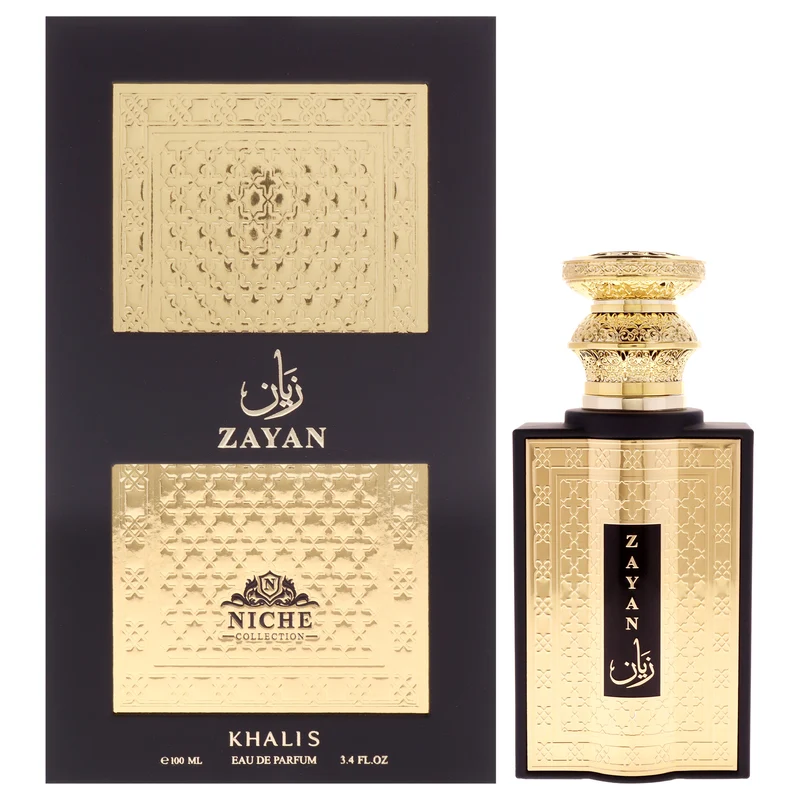 Khalis Niche Collection - Zayan by Khalis for Men - 3.4 oz EDP Spray 3.4 oz
