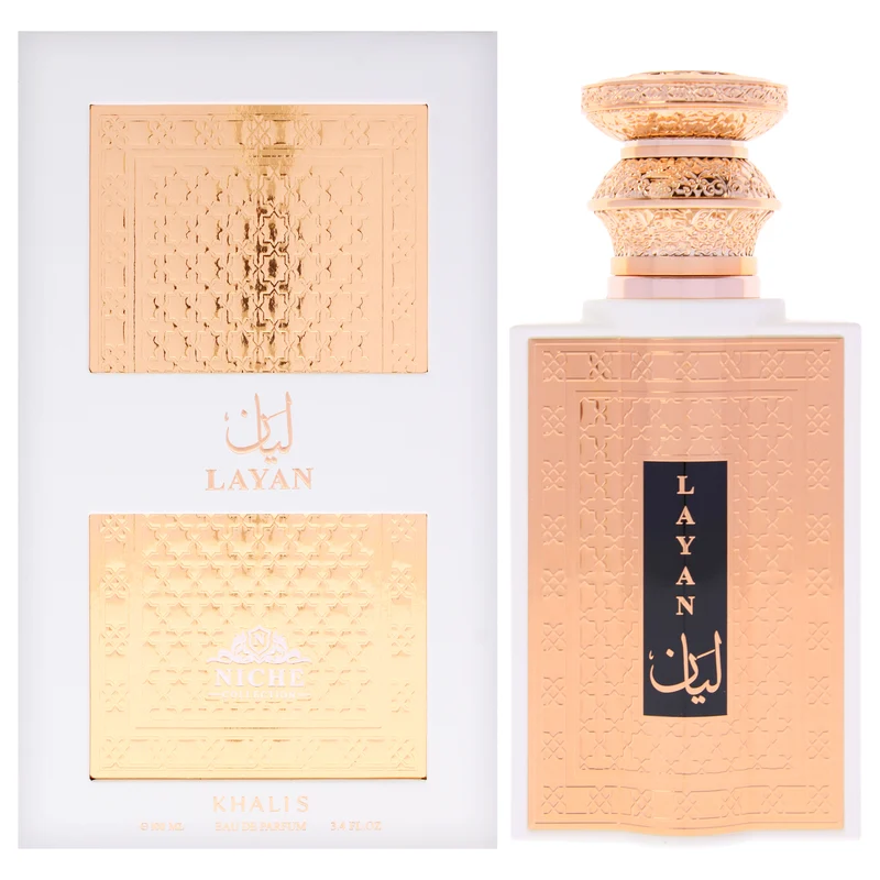 Khalis Niche Collection - Layan by Khalis for Women - 3.4 oz EDP Spray 3.4 oz
