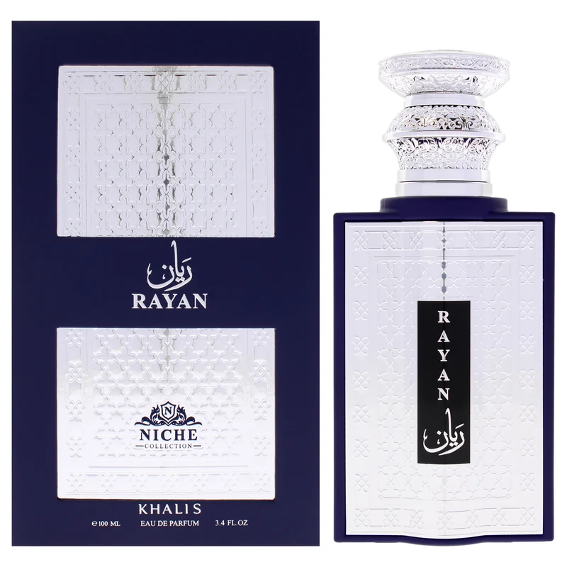 Khalis Niche Collection - Rayan by Khalis for Men - 3.4 oz EDP Spray 3.4 oz