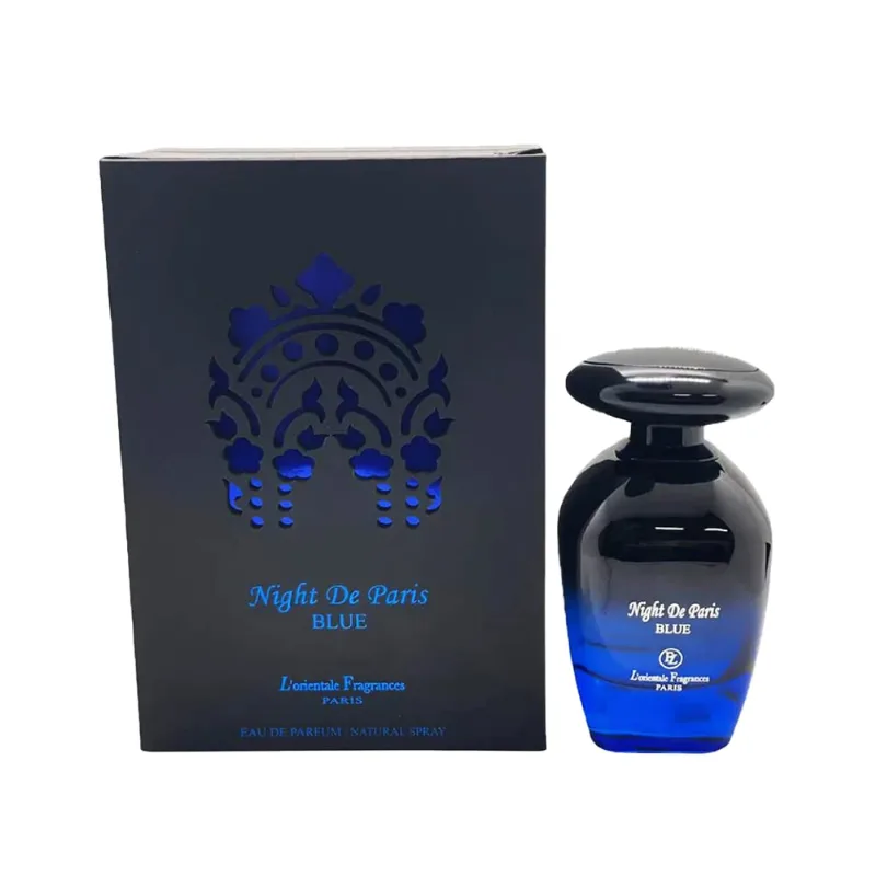 Perfume Orientale Fragrâncias Night De Paris Azul 100ml Edp