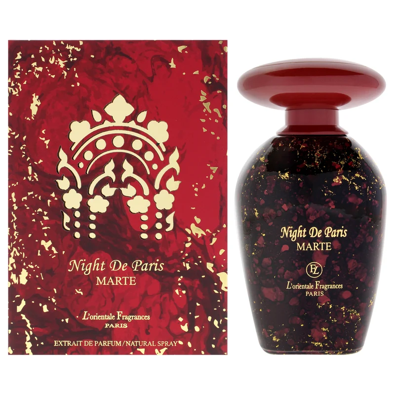 LOrientale Fragrances Night De Paris - Marte by LOrientale Fragrances for Unisex - 3.3 oz Extrait De Parfum Spray 3.3 oz