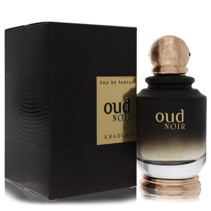 Perfume Masculino Khadlaj Oud Noir Eau De Parfum (Unisex) 100 Ml