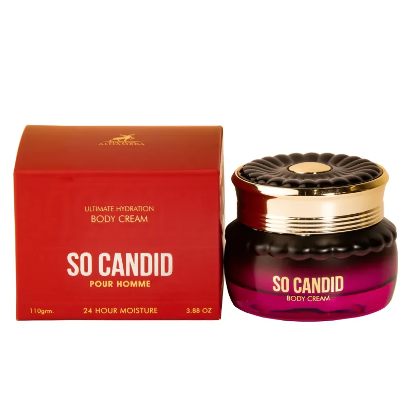 Body Cream So Candid Pour Homme 110G Maison Alhambra