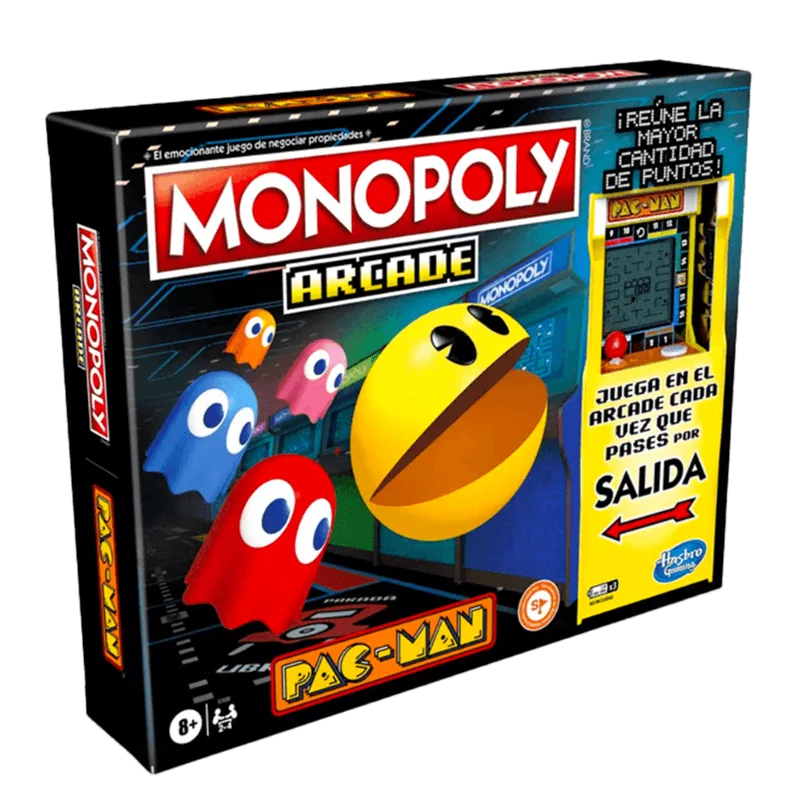 Juego de Mesa Monopoly Arcade Pac-Man Monopoly Arcade Pac-Man
