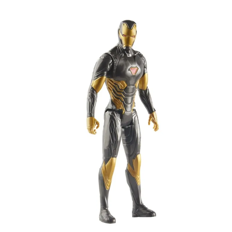 Avengers titan hero figure black gold iron man