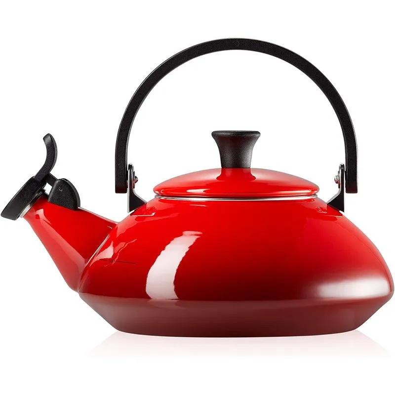 Le Creuset Chaleira Zen 1,5l, Vermelha, Aço Esmaltado,