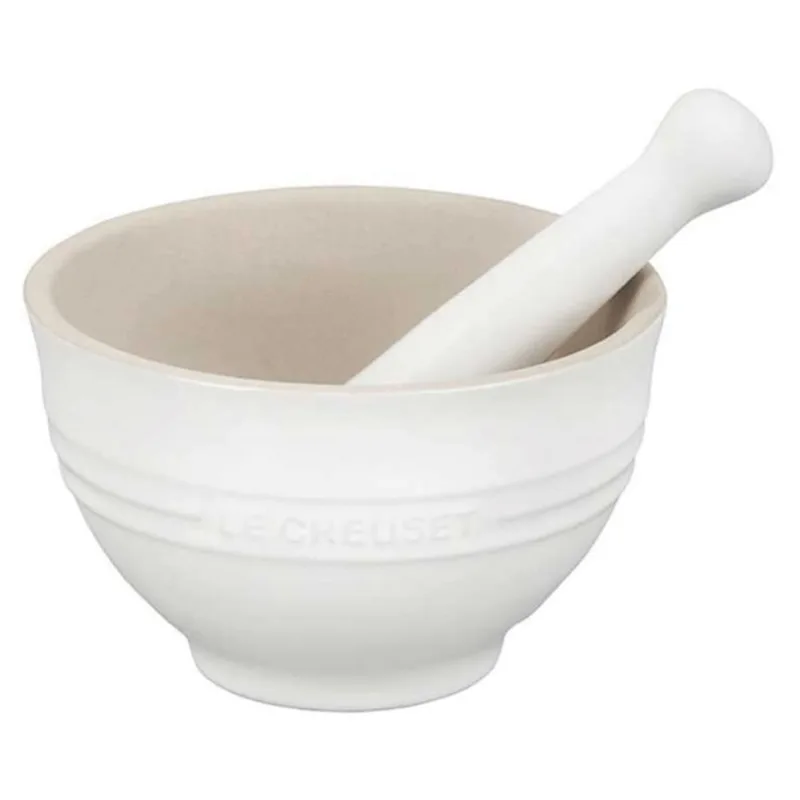 PILÃO COM MACERADOR LE CREUSET 300ML EM CERÂMICA BRANCO 91003400010000