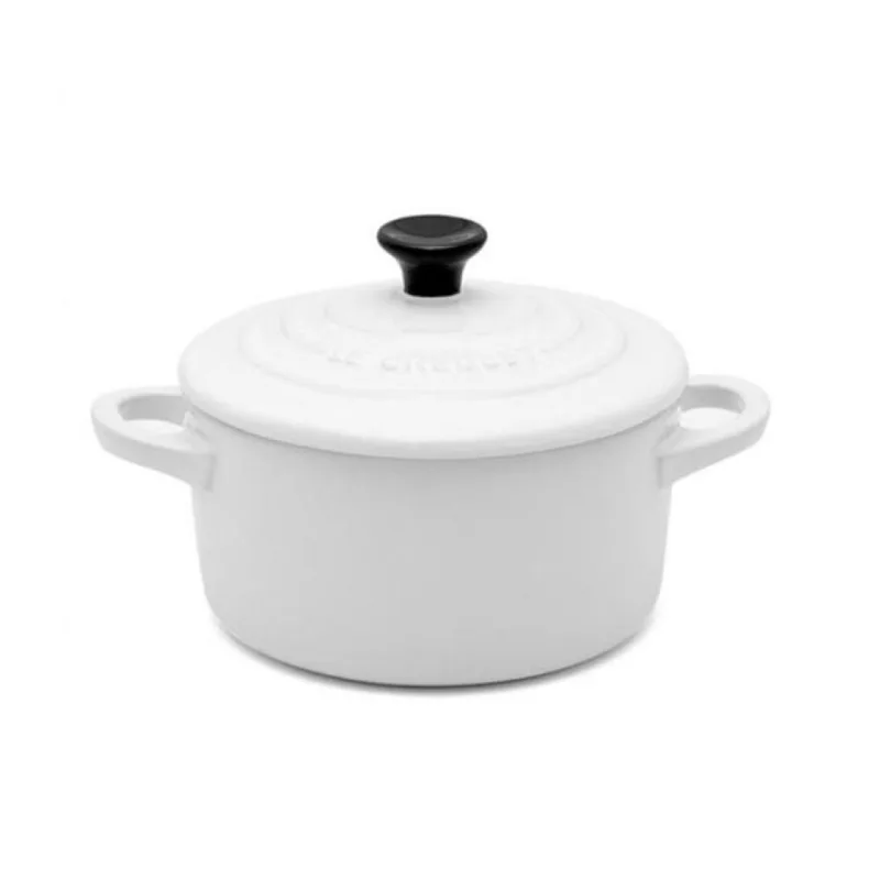 Mini Cocotte Le Creuset 250ml 10cm Bk/branco 91005000011090