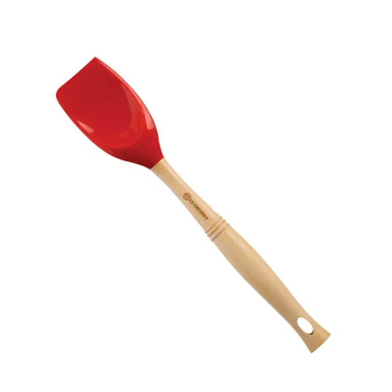 Colher Le Creuset Grande de Silicone Venus Vermelho - 14.17.0114060